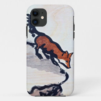 Wachten op Fox iPhone Case