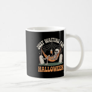 Wachten op Halloween Skeleton Halloween Quot Koffiemok