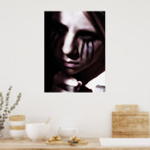 Wachten op het donkere Poster (Keuken)