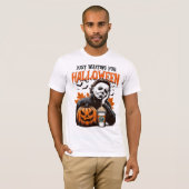 Wachten op het Halloween Shirt (Voorkant volledig)
