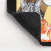 Wachten op het weekendontwerp muismat (Hoek)