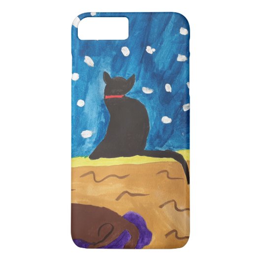 Wachten op Kerstmis Case-Mate iPhone Case (Achterkant)