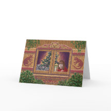 Wachten op kerstmis en kerstboom