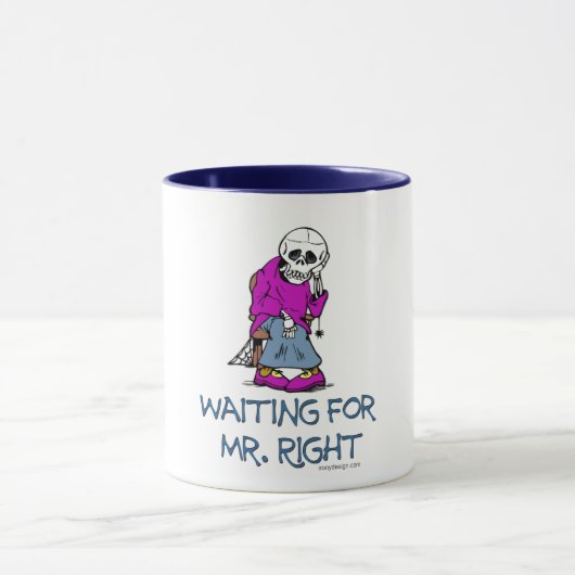 Wachten op Mr.Right Mok (Midden)