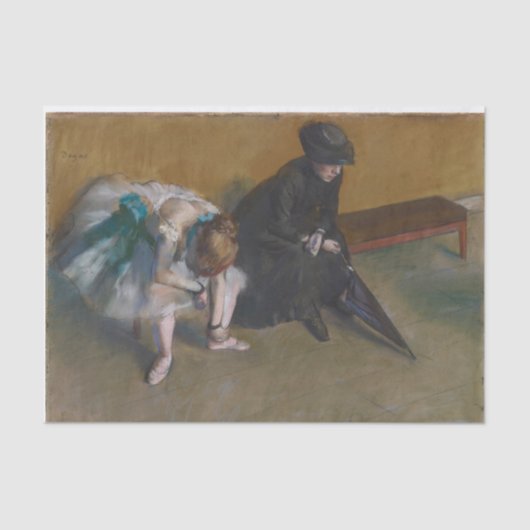 Wachten op ontkoppeling tissuepapier (Voorkant)