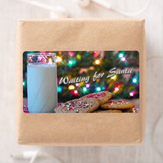 Wachten op Santa Etiket (Insitu)