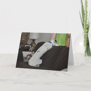 Wachten op Santa Feestdagen Kaart