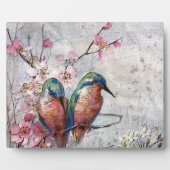 Wachten op Supper Kingfisher Bird Fotoplaat (Voorkant)