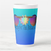 Wachten op The Pickleball Personaliseer Latte Mok (Voorkant)