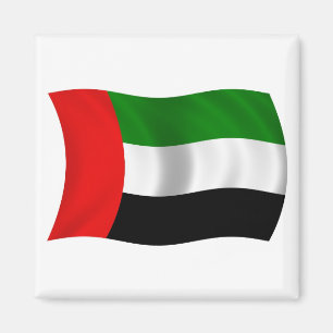 Wachten op UAE-vlag Magneet