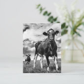 Wachten op uiteinde uiteinde briefkaart (Staand voorkant)