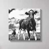 Wachten op uiteinde uiteinde canvas afdruk (Voorkant)