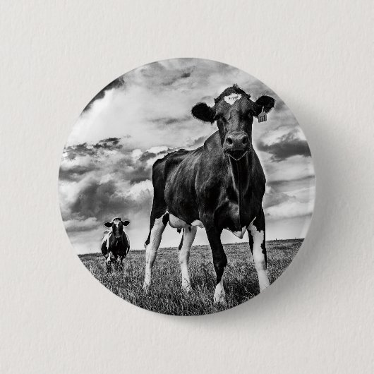 Wachten op uiteinde uiteinde ronde button 5,7 cm (Voorkant)