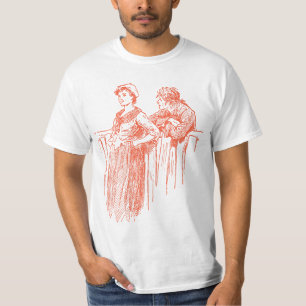 Wachten op verbinding met kijkmoment. t-shirt