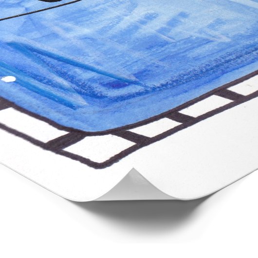 Wachten op vogels poster (Hoek)