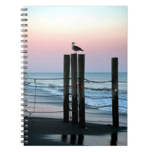 Wachten op zonsondergang notitieboek