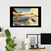 wachten poster (Thuiskantoor)