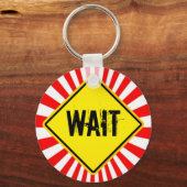 wachten sleutelhanger (Voorkant)