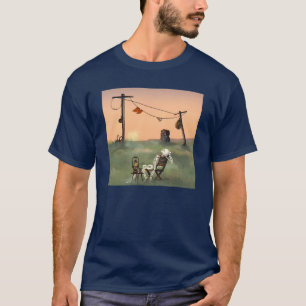 Wachten tot het leven gebeurt t-shirt