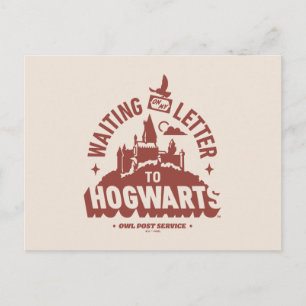 Wachtend op mijn brief naar HOGWARTS™ Briefkaart