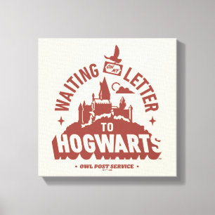 Wachtend op mijn brief naar HOGWARTS™ Canvas Afdruk