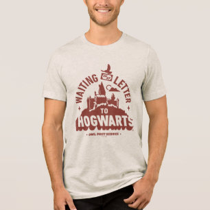 Wachtend op mijn brief naar HOGWARTS™ Tri-Blend Shirt