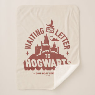 Wachtend op mijn brief van HOGWARTS™ Sherpa Deken
