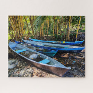 Wachtende boten, Amatique-baai puzzel