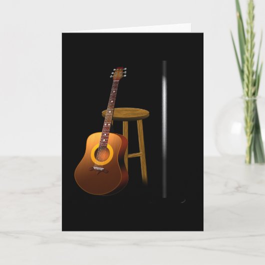 Wachtende Encore Kaart (Voorkant)