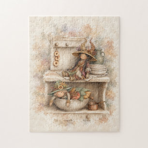 Wachtende Heksen Legpuzzel