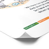 Wachtkamer Etiquette - A2 Poster (Hoek)