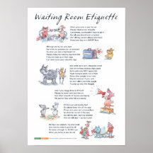 Wachtkamer Etiquette - A3