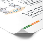 Wachtkamer Etiquette - A3 Poster (Hoek)