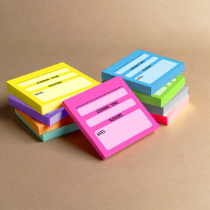 Wachtwoord Post-It-notities voor websites (Paars) Post-it® Notes