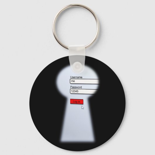 Wachtwoordbeveiliging Sleutelhanger (Voorkant)
