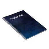 Wachtwoordenorganisator Notitieboek (Rechterzijde)