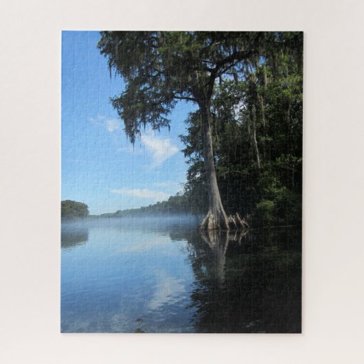 Wacissa River Cypress Florida Legpuzzel (Verticaal)