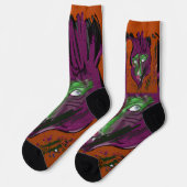 Wacky Cartoon Crew Socks Sokken (Links)