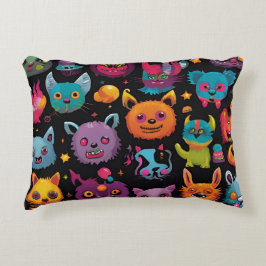 Wacky monster accent kussen