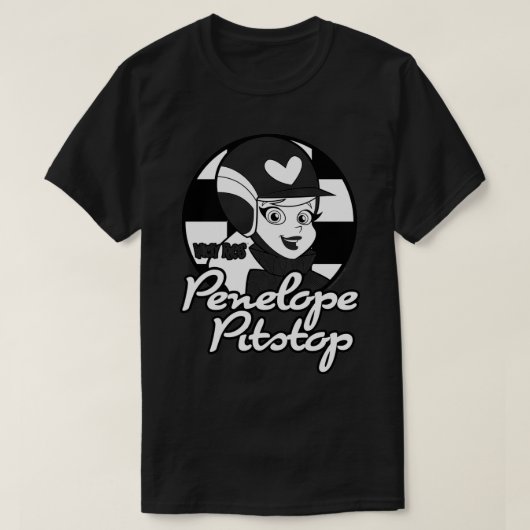 Wacky Races Penelope Pitstop T-shirt (Design voorkant)