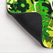 Wacky Retro Floral 1 Muismat (Hoek)