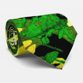 Wacky Retro Floral 1 Stropdas (Opgerold)