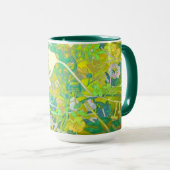 Wacky Retro Floral 2 Mok (Voorkant rechts)