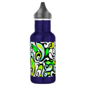 Wacky Retro Swirl 3 Waterfles (Links)