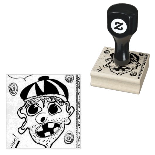 Wacky Rubber Stamp Rubberstempel (Gestempeld)