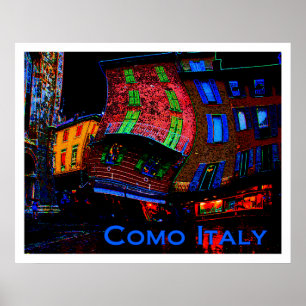 Wacky Travel Posters - Como Italië