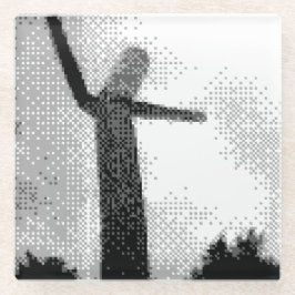 WACKY WAVING OPBLAASBARE ARM FLAILING TUBEMAN GLAZEN ONDERZETTER