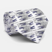 Waco Biplane Stropdas (Opgerold)