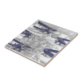 Waco Biplane Tegeltje (Zijkant)