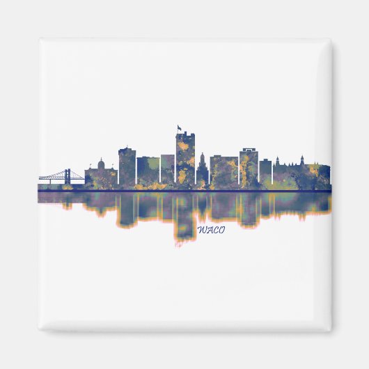 Waco Skyline Magneet (Voorkant)